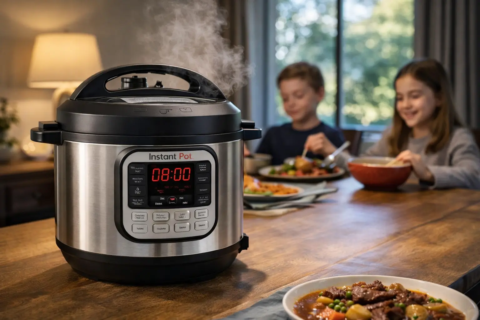 Safety features and lid mechanism of Instant Pot Duo 7-in-1